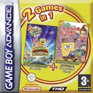 2 Games in 1 – The SpongeBob SquarePants Movie + SpongeBob SquarePants and Friends in Freeze Frame Frenzy