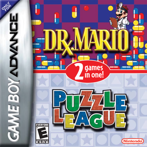 2 Games in One! – Dr. Mario + Puzzle League cover art