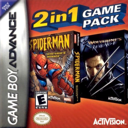 2 in 1 Game Pack – Spider-Man – Mysterio’s Menace + X2 – Wolverine’s Revenge cover art