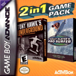 2 in 1 Game Pack – Tony Hawk’s Underground + Kelly Slater’s Pro Surfer