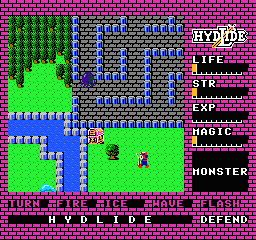 Hydlide (USA) cover art