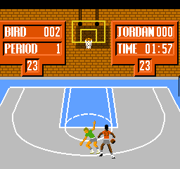 Jordan vs Bird – One On One (USA) cover art