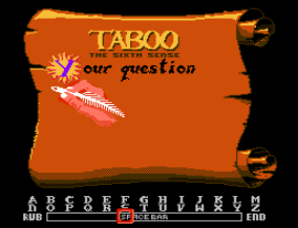 Taboo – The Sixth Sense (USA) (Rev A) cover art