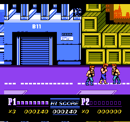 Double Dragon II – The Revenge (USA) cover art
