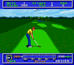 PGA Tour Golf (Japan) cover art
