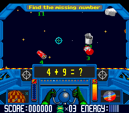 Math Blaster – Episode One (USA) cover art