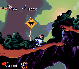 Earthworm Jim (Japan) cover art