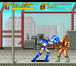 Sonic Blast Man (USA) cover art