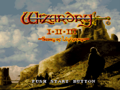 Wizardry I-II-III – Story of Llylgamyn (Japan) (NP) [En by Aeon Genesis v1.0] cover art