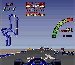 Nigel Mansell F-1 Challenge (Japan) cover art