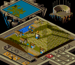 Populous II – Trials of the Olympian Gods (Europe) cover art