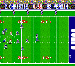 Tecmo Super Bowl (USA) (Beta) cover art