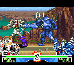 Mighty Morphin Power Rangers – The Fighting Edition (USA) cover art