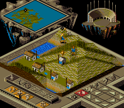Populous II – Trials of the Olympian Gods (Japan) cover art