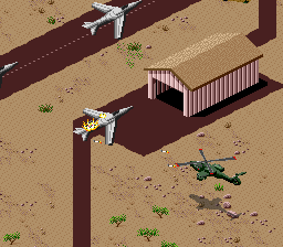 Desert Strike – Return to the Gulf (USA) cover art