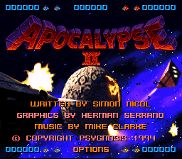 Apocalypse II (Europe) (Proto) cover art