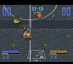 Dolucky no A.League Soccer (Japan) cover art