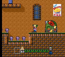 Krusty’s World (Japan) cover art