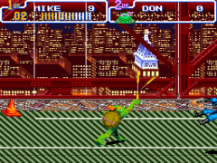 Teenage Mutant Ninja Turtles IV – Turtles in Time (Australia) cover art