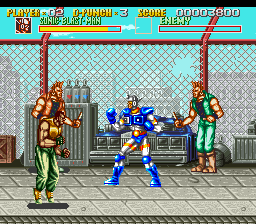 Sonic Blast Man (Europe) cover art