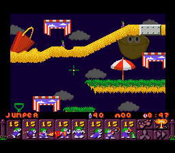 Lemmings 2 – The Tribes (Europe) cover art