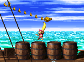 Donkey Kong Country 2 – Diddy’s Kong Quest (USA) (En,Fr) cover art