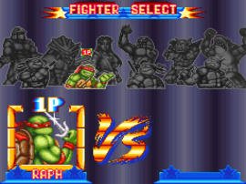 Teenage Mutant Ninja Turtles – Tournament Fighters (Australia) cover art