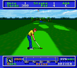 PGA Tour Golf (USA) cover art