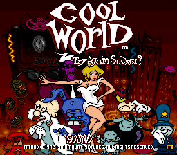 Cool World (Europe) cover art