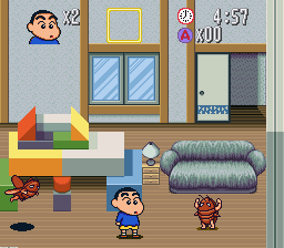 Crayon Shin-chan 2 – Daimaou no Gyakushuu (Japan) cover art