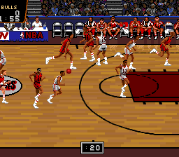 NBA Pro Basketball – Bulls vs Blazers (Japan) cover art