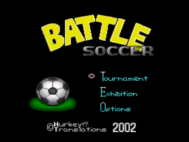 Battle Soccer – Field no Hasha (Japan) [En by Hurkey v1.0] cover art