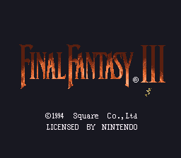 Final Fantasy III (USA) (Rev 1) [Hack by JCE3000GT v1.2] (Hard Type) cover art