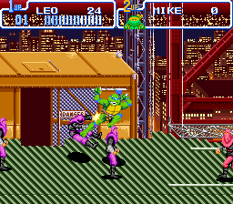 Teenage Mutant Ninja Turtles IV – Turtles in Time (USA) cover art