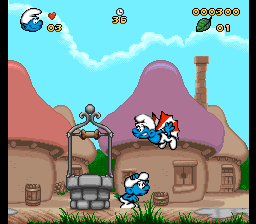 Smurfs, The (Europe) (En,Fr,De,Es,It) cover art
