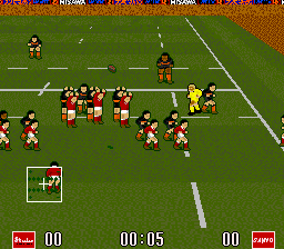 World Class Rugby 2 – Kokunai Gekitou Hen ’93 (Japan) cover art