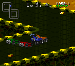 Rock n’ Roll Racing (Europe) cover art