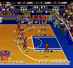 Tecmo Super NBA Basketball (Europe) cover art