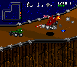 Rock n’ Roll Racing (USA) (Beta) cover art
