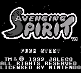 Avenging Spirit (USA, Europe) cover art