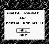 Mortal Kombat I & II (Japan) cover art