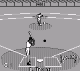 Frank Thomas Big Hurt Baseball (USA, Europe) cover art