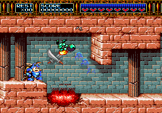 Rocket Knight Adventures (Japan) cover art