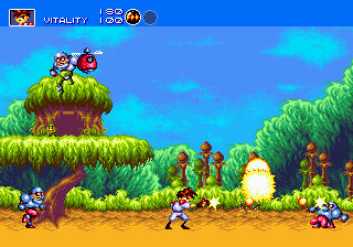 Gunstar Heroes (Europe) cover art