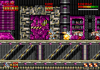 Mega Turrican (USA) cover art