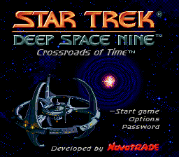 Star Trek – Deep Space Nine – Crossroads of Time (USA) cover art