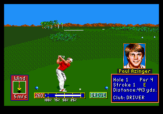 PGA Tour Golf II (Japan) cover art