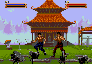 Dragon – The Bruce Lee Story (USA) cover art