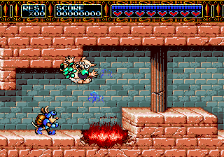Rocket Knight Adventures (USA) cover art