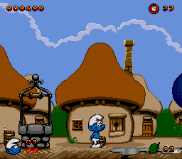 Smurfs, The (Europe) (En,Fr,De,Es,It) cover art